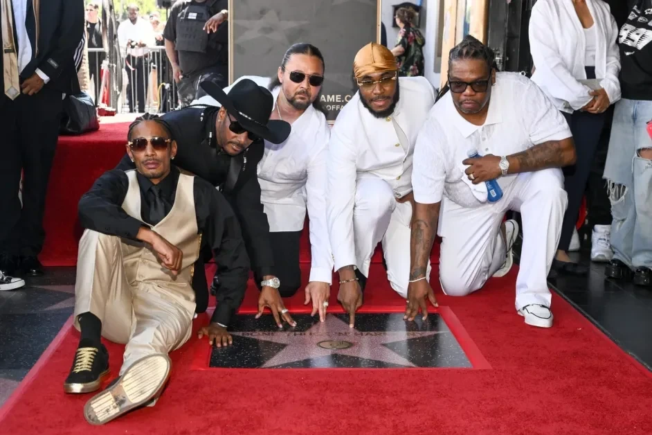 Bone Thugs N Harmony Receive Hollywood Walk Of Fame Star