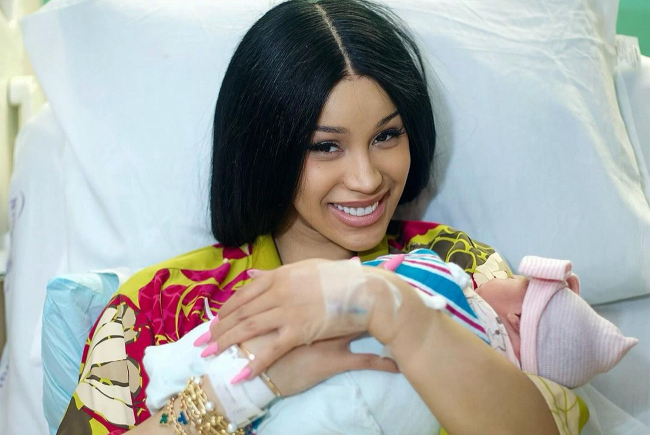 Congrats Mama Bear! Cardi B Reveals She Welcomed