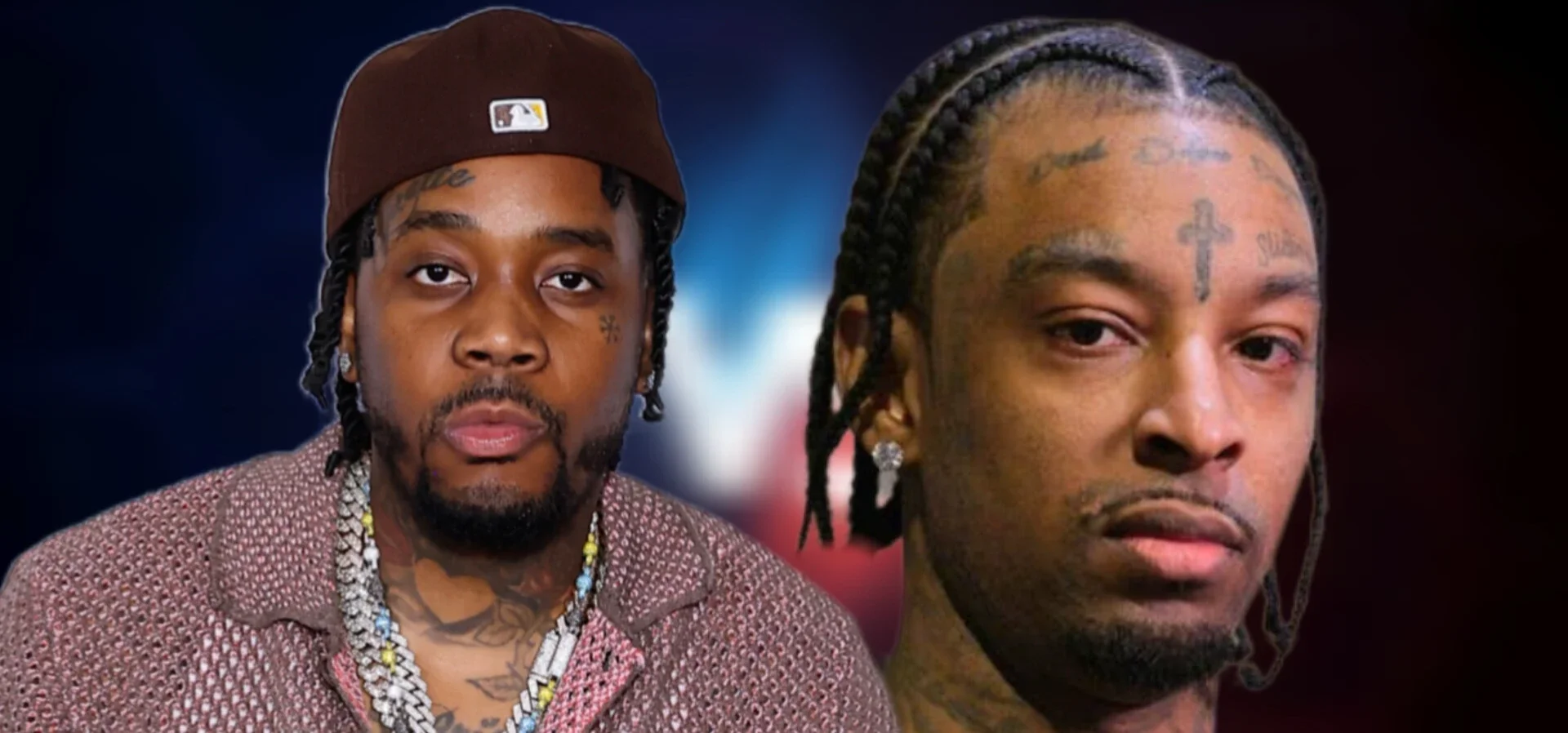 Fivio Foreign Calls 21 Savage A B***h Over F The Streets Movement And The Shots Are Flying (CLIP)