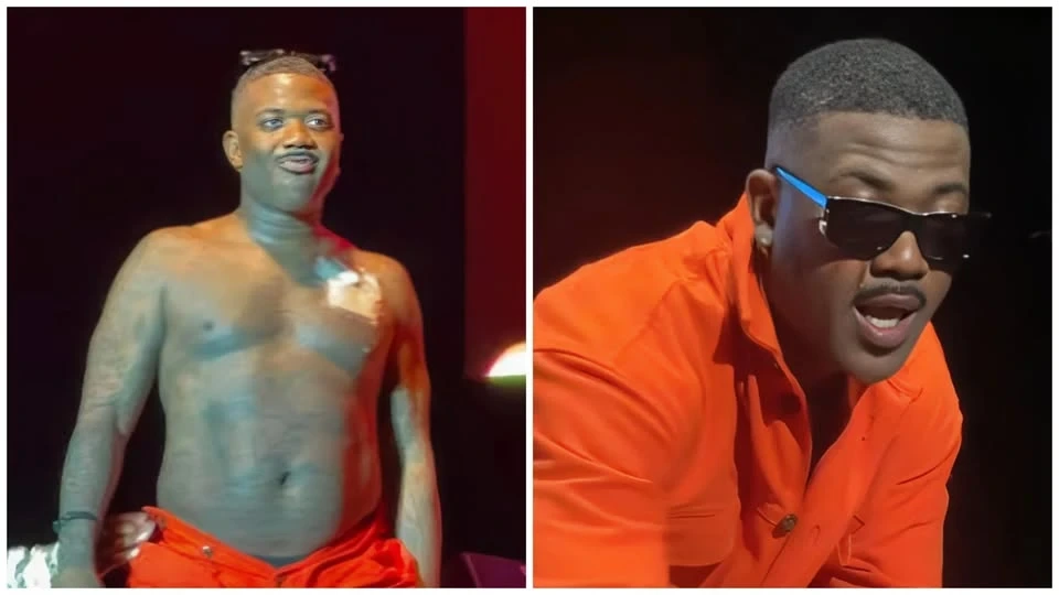 RayJ Performs With Heart Monitor And Blood Leaking From Eyes (VIDEO)