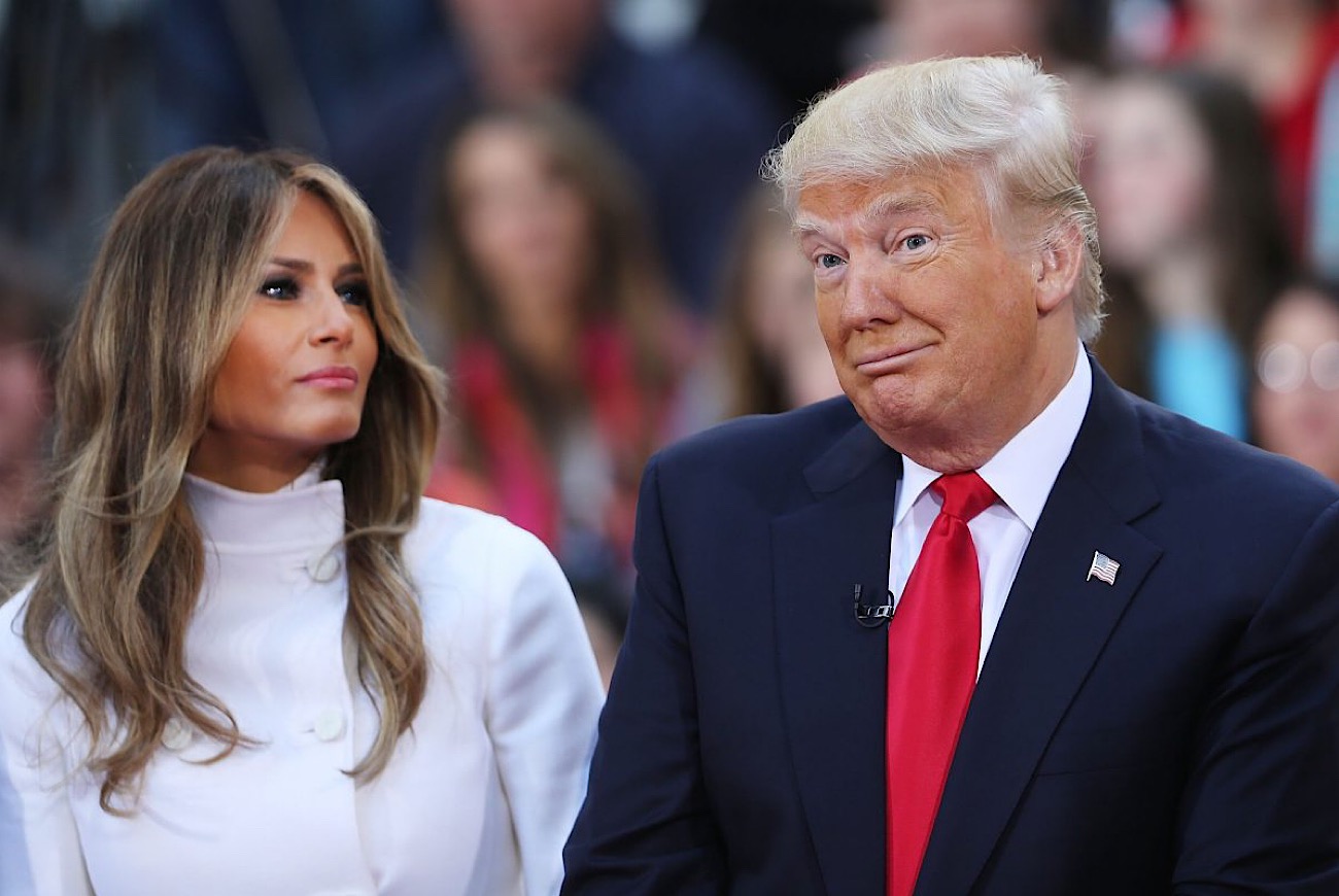 MELANIA TRUMP REVEALS DONALD TRUMP ASKED FOR HER NUMBER WHILE ON A DATE WITH ANOTHER WOMAN