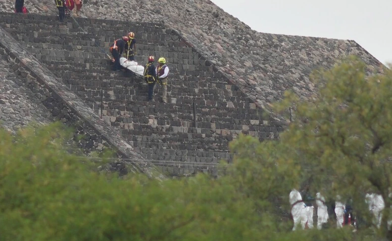 Gunman Opens Fire From Ancient Pyramid In Mexico