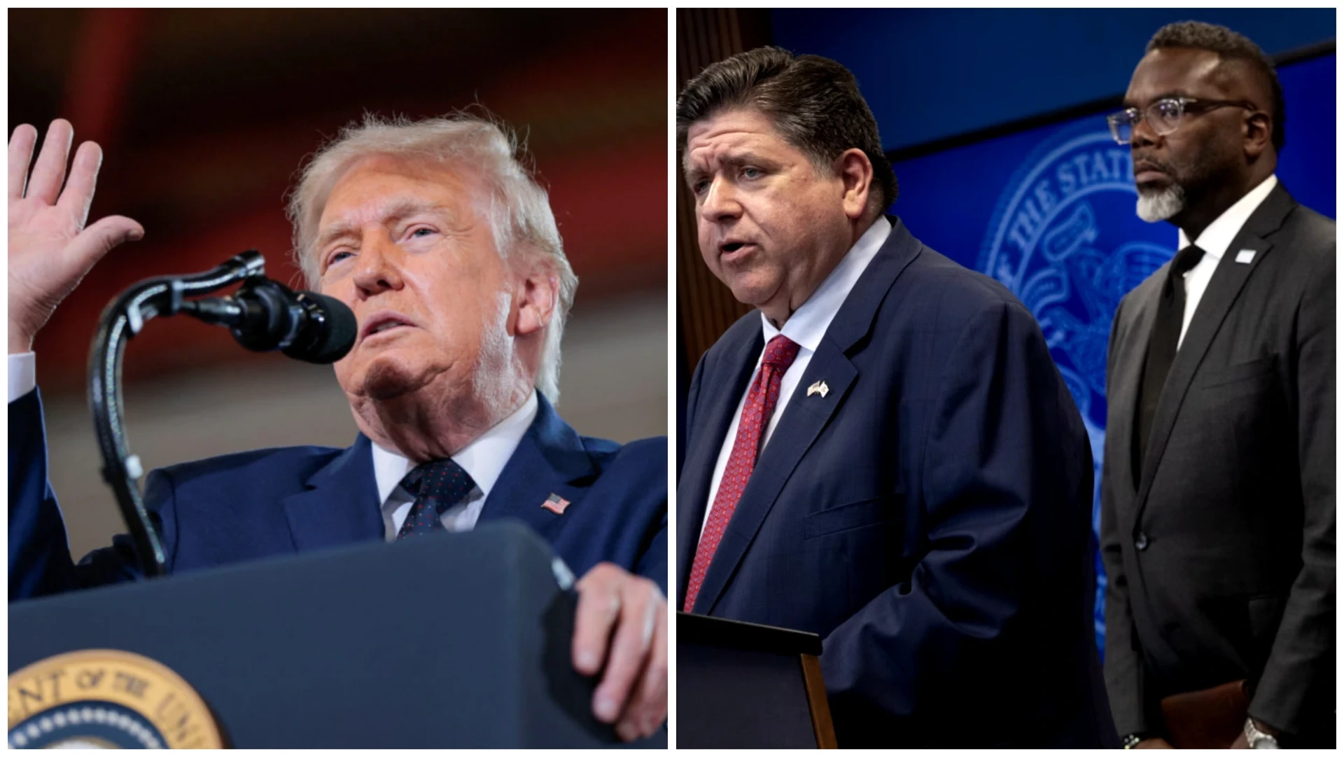 Trump Calls On Chicago Mayor For Help After Takeover