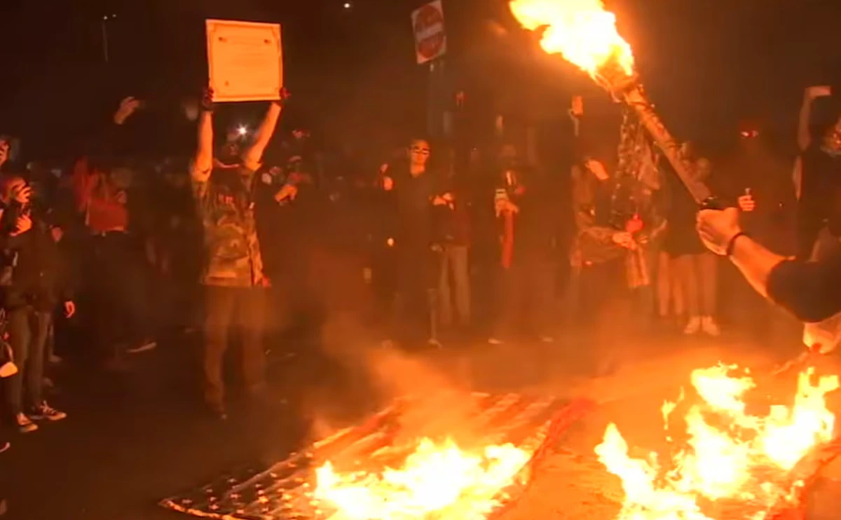 Protesters Break Through Portland ICE Facility Gates