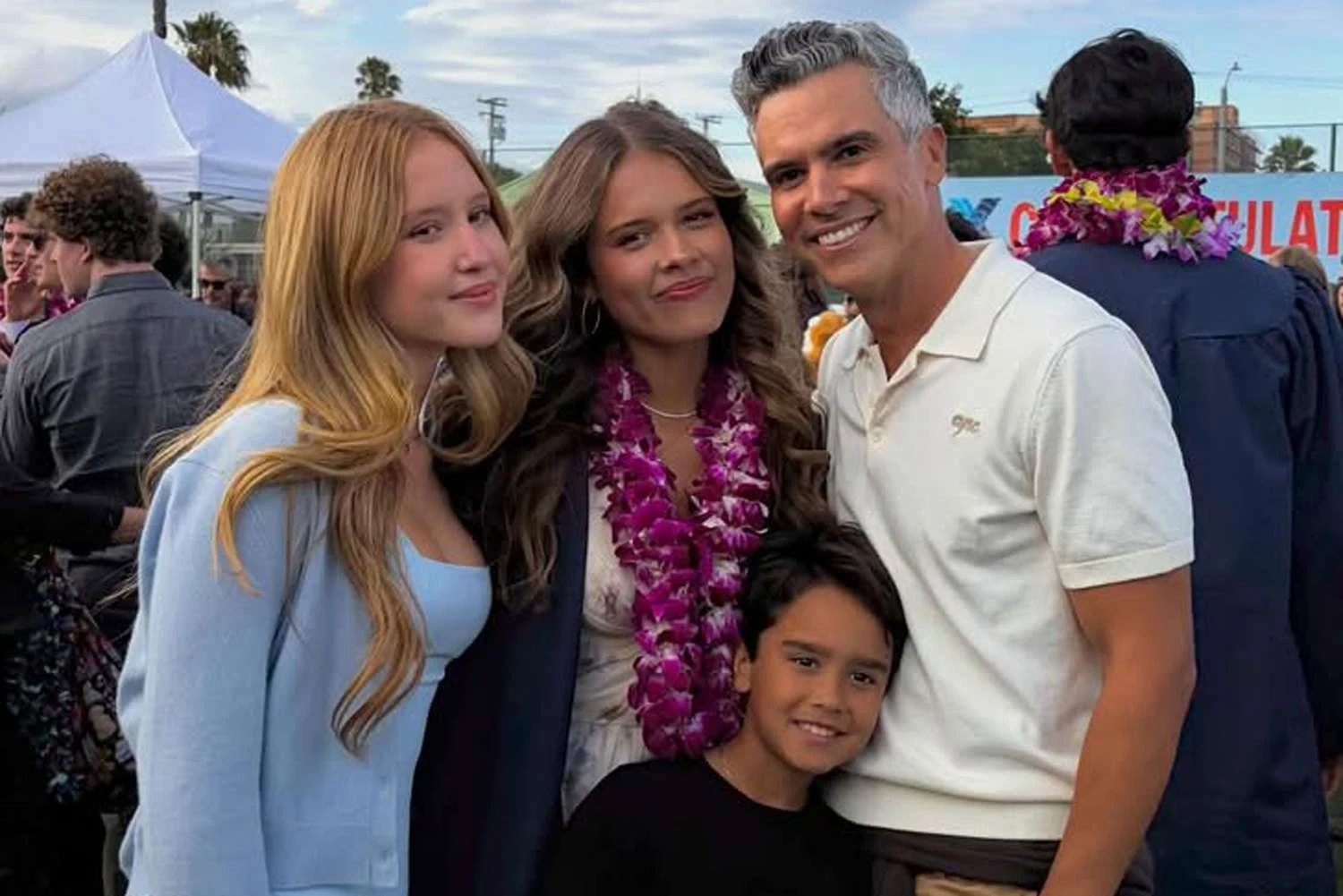 Jessica Alba and Cash Warren Keep Awkward Distance at Daughter Graduation
