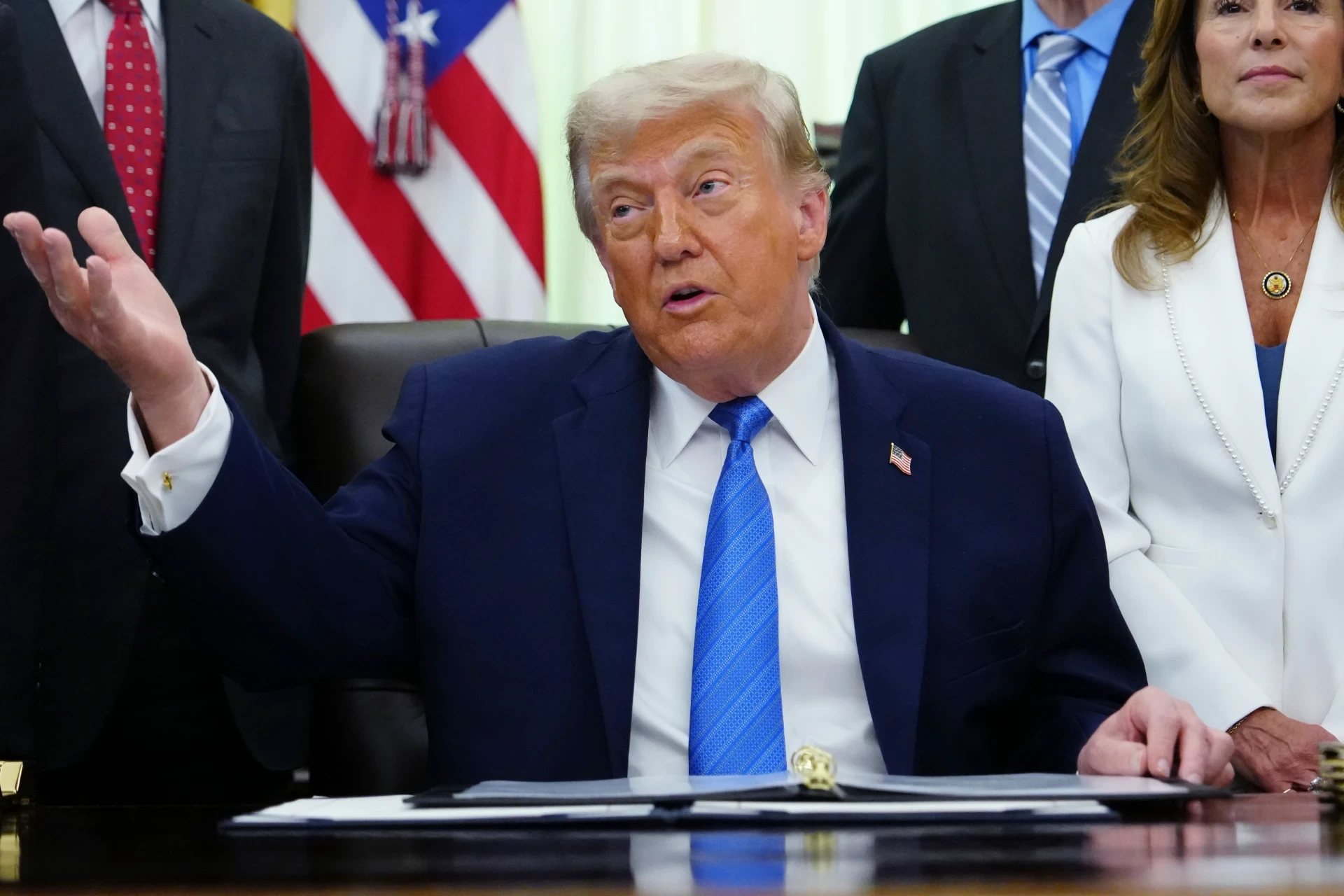Trump Congratulates Knicks On Championship Win And Social Media Has Opinions