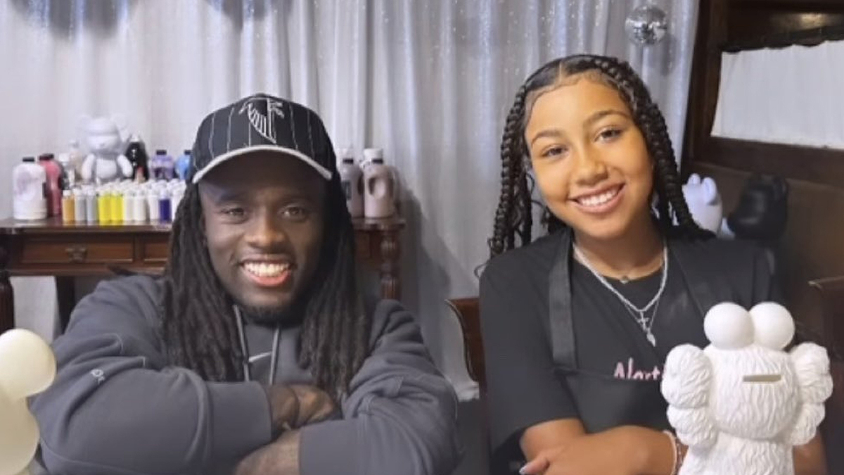 Streamer Kai Cenat celebrated North West's 11th birthday