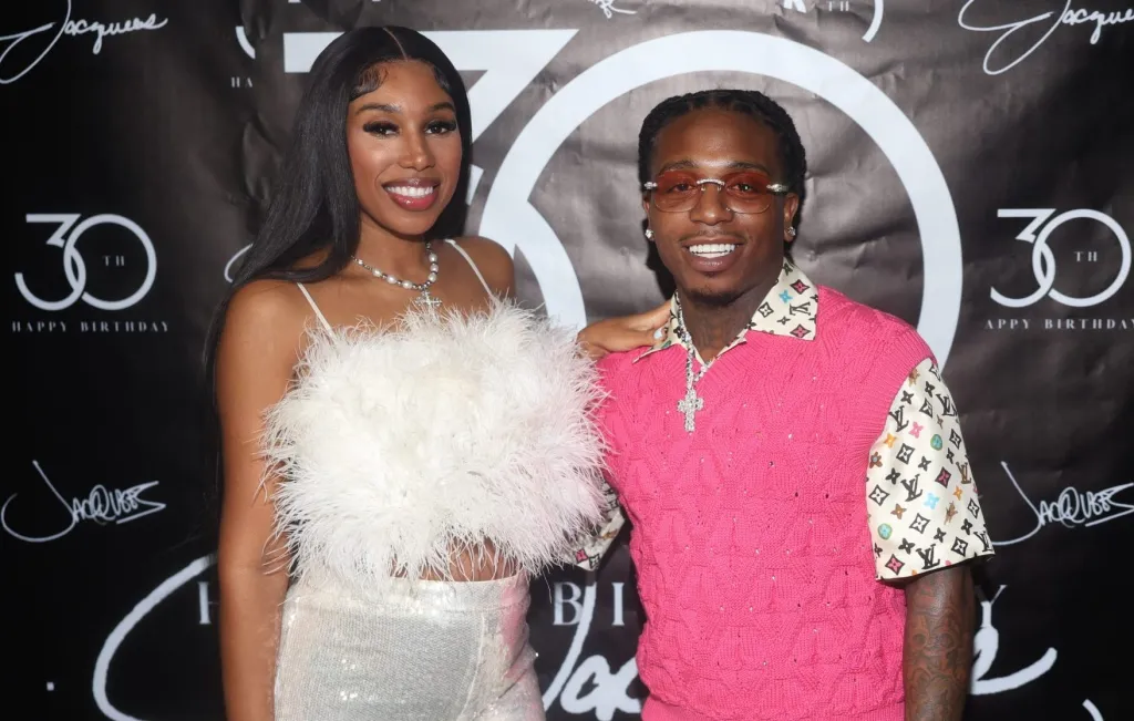Jacquees And Deiondra Sanders Welcome First Baby